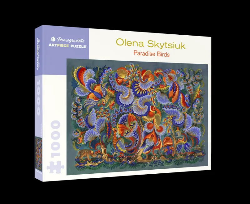 Pomegranate - Olena Skytsiuk: Paradise Birds - 1000 Piece Jigsaw Puzzle Fashion