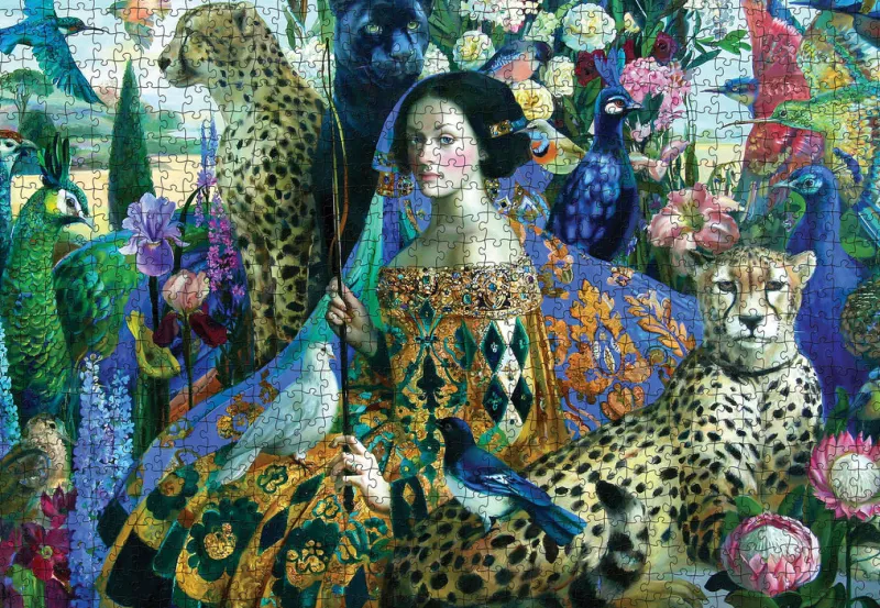 Pomegranate - Olga Suvorova: The Tamer - 1000 Piece Jigsaw Puzzle Outlet