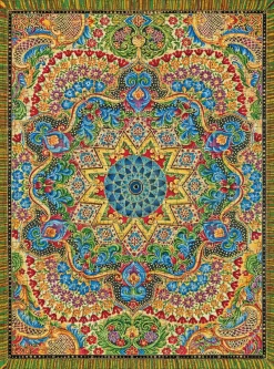 Pomegranate - Paul Heussenstamm: Tapestry Mandala - 1000 Piece Jigsaw Puzzle Outlet