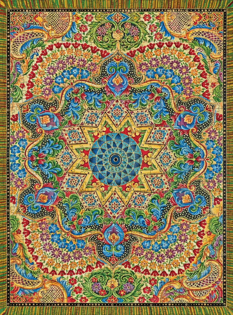 Pomegranate - Paul Heussenstamm: Tapestry Mandala - 1000 Piece Jigsaw Puzzle Outlet