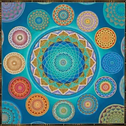 Pomegranate - Paul Heussenstamm: Mandala World - 1000 Piece Jigsaw Puzzle Clearance