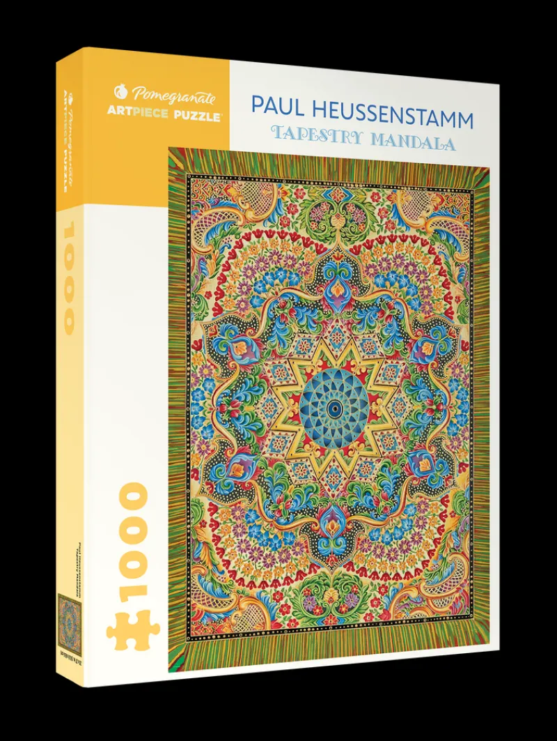 Pomegranate - Paul Heussenstamm: Tapestry Mandala - 1000 Piece Jigsaw Puzzle Outlet
