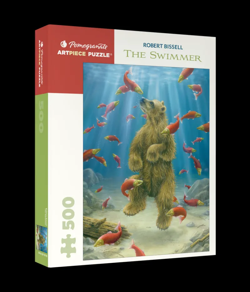 Pomegranate - Robert Bissell: The Swimmer - 500 Piece Jigsaw Puzzle Online