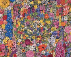 Pomegranate - Rosalind Wise: Flower Cycle - 1000 Piece Jigsaw Puzzle Fashion