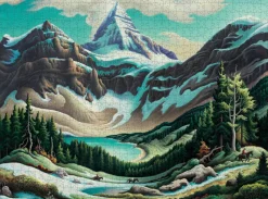 Pomegranate - Thomas Hart Benton: Trail Riders - 1000 Piece Jigsaw Puzzle New