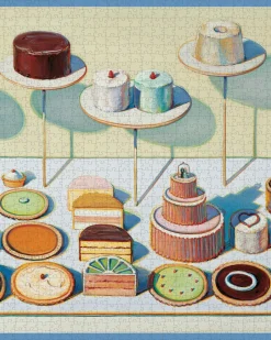 Pomegranate - Wayne Thiebaud: Cakes & Pies - 1000 Piece Jigsaw Puzzle Hot