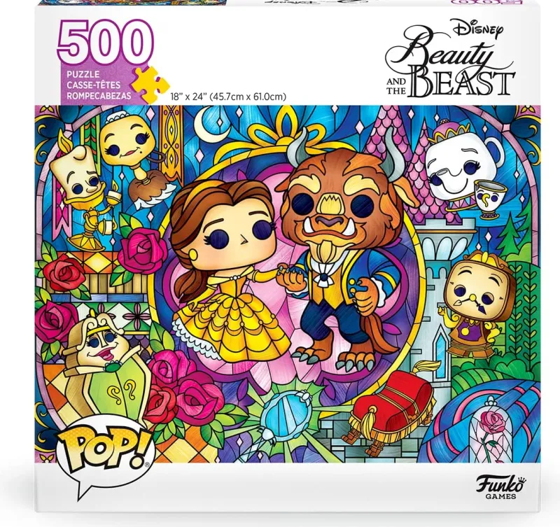 Funko Pop! Puzzles - Disney Beauty & The Beast - 500 Piece Jigsaw Puzzle Sale