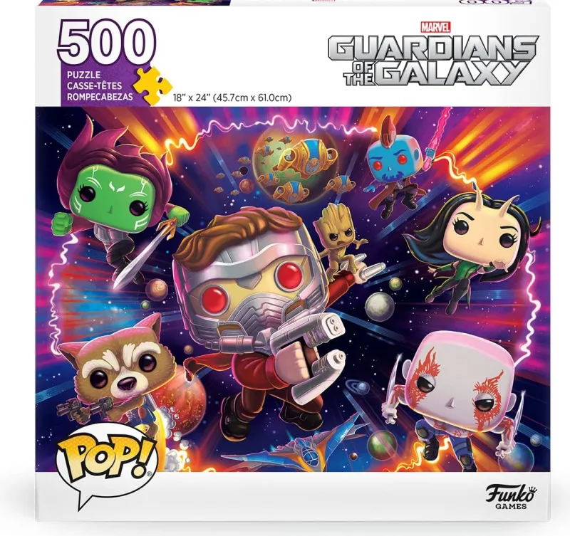 Funko Pop! Puzzles - Marvel Guardians of the Galaxy - 500 Piece Jigsaw Puzzle Hot