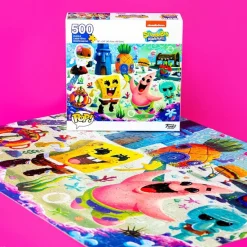 Funko Pop! Puzzles - Spongebob Squarepants - 500 Piece Jigsaw Puzzle Discount