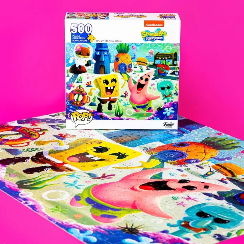 Funko Pop! Puzzles - Spongebob Squarepants - 500 Piece Jigsaw Puzzle Discount