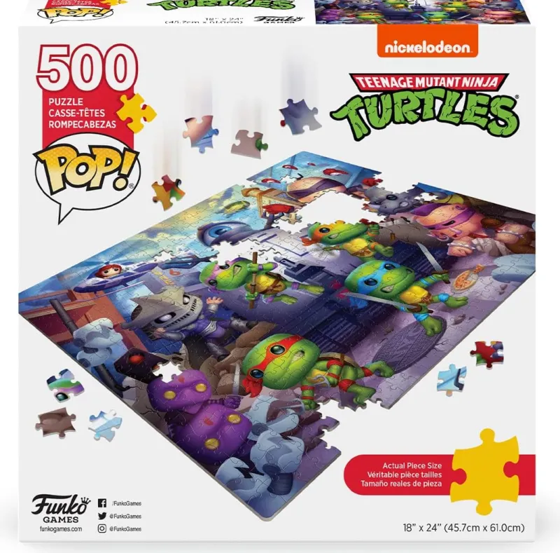 Funko Pop! Puzzles - Teenage Mutant Ninja Turtles - 500 Piece Jigsaw Puzzle Best