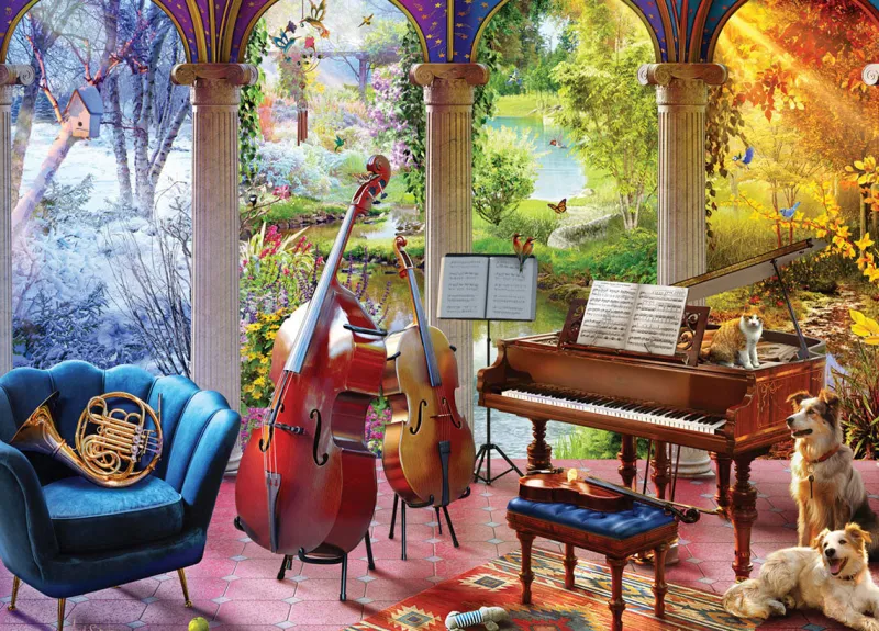 Eurographics ** - Pre-Order ** - The Four Seasons of Music - 1000 Piece Best
