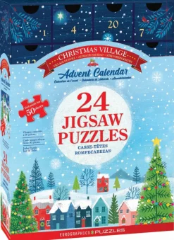 Eurographics *** Pre-Order *** - Advent Calendar - Christmas Village Outlet