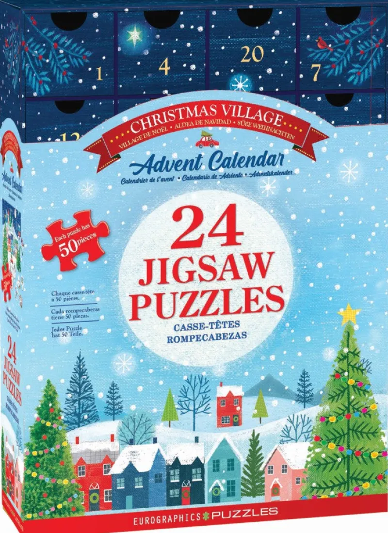 Eurographics *** Pre-Order *** - Advent Calendar - Christmas Village Outlet