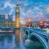Eurographics ** Pre-Order ** - Christmas Eve In London - 1000 Piece Jigsaw Puzzle Clearance