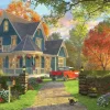 Eurographics ** Pre-Order ** - The Blue Country House by Dominic Davison - 1000 Piece Jigsaw Puzzle Hot