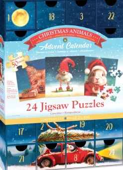 Eurographics *** Pre-Order *** - Advent Calendar - Christmas Animals Fashion