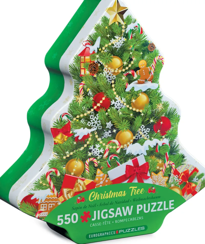 Eurographics *** Pre-Order *** - Christmas Tree Tin - 550 Pieces Fashion