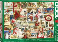 Eurographics ** Pre-Order ** - Vintage Christmas Cards - 1000 Piece Jigsaw Puzzle Clearance