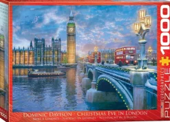 Eurographics ** Pre-Order ** - Christmas Eve In London - 1000 Piece Jigsaw Puzzle Clearance