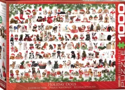 Eurographics ** Pre-Order ** - Holiday Dogs - 1000 Piece Jigsaw Puzzle Outlet
