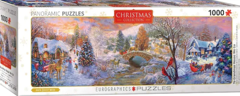 Eurographics ** Pre-Order ** - To Grandma's House We Go - 1000 Piece Jigsaw Puzzle Sale