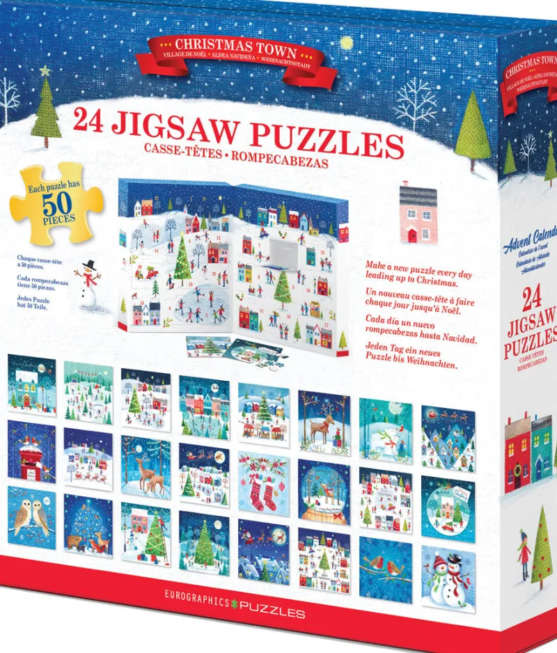 Eurographics *** Pre-Order *** - Advent Calendar - Christmas Town Clearance