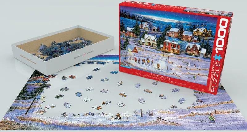 Eurographics ** Pre-Order ** - Stars on the Ice - 1000 Piece Jigsaw Puzzle Online