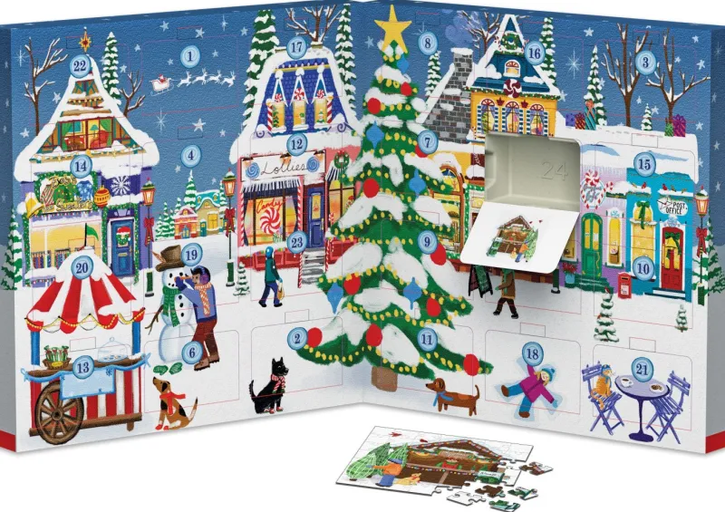 Eurographics *** Pre-Order *** - Advent Calendar - Christmas Town Fair Fashion