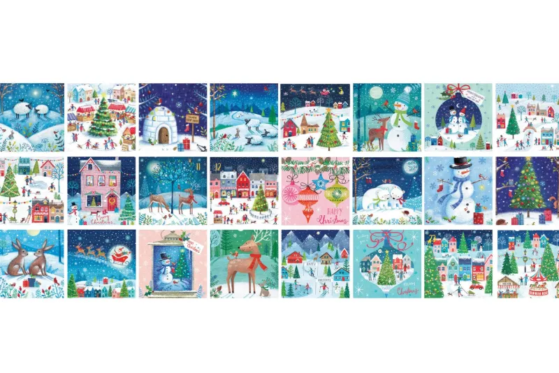 Eurographics *** Pre-Order *** - Advent Calendar - Christmas Village Outlet