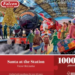 Falcon de luxe ** Pre-Order ** Falcon - Santa at the Station - 1000 Pieces Discount