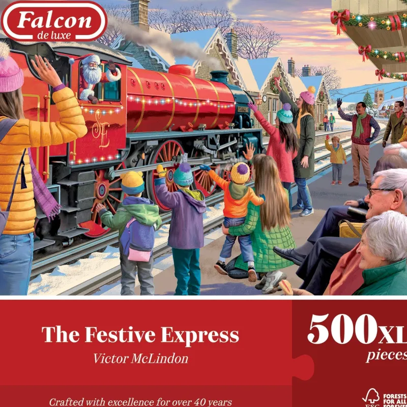 Falcon de luxe ** Pre-Order ** Falcon - The Festive Express - 500 XL Pieces Outlet