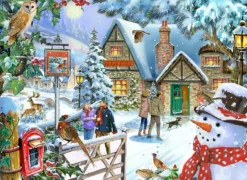House of Puzzles ** Pre-Order ** HOP - Let It Snow - 4 x 500 Piece Sale