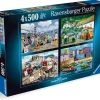Ravensburger ** Pre-Order ** - Happy Days No 8, Holidays - 4 x 500 Piece Jigsaw Puzzle Online