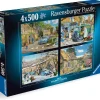 Ravensburger ** Pre-Order ** - Happy Days No 9, Village Life - 4 x 500 Piece Best