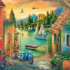 Ravensburger ** Pre-Order ** - Villas by the Sea - 750 Piece Large Format Best