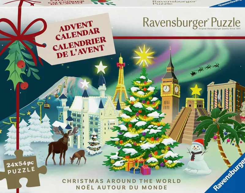 Ravensburger ** Pre-Order ** - Christmas Puzzle Advent Calendar Hot
