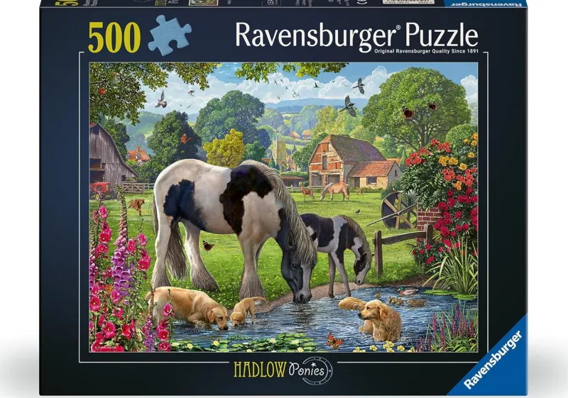 Ravensburger ** Pre-Order ** - Hadlow Ponies - 500 Piece Hot