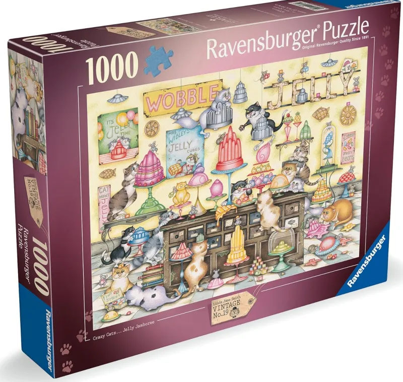 Ravensburger ** Pre-Order ** - Crazy Cat’s: Jelly Jamboree - 1000 Piece Online