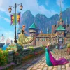 Schmidt ** Pre-Order ** - Thomas Kinkade: Disney Frozen Celebrating in Arendelle - 1000 Piece Sale