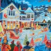 Ravensburger Ravensbuger - The Christmas House Limited Edition - 2021 Special Edition - 1000 Piece Jigsaw Puzzle Hot