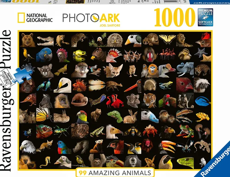 Ravensburger - 99 Stunning Animals - 1000 Piece Jigsaw Puzzle Discount
