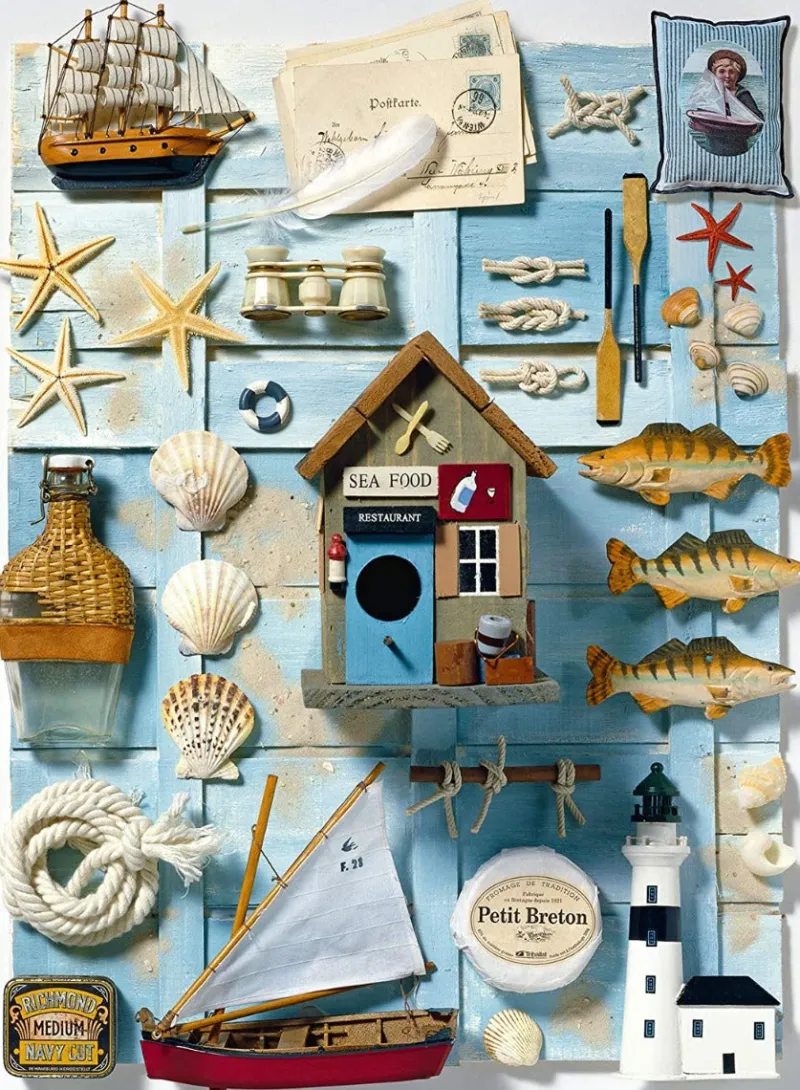 Ravensburger - Maritime Flair - 500 Piece Jigsaw Puzzle Sale