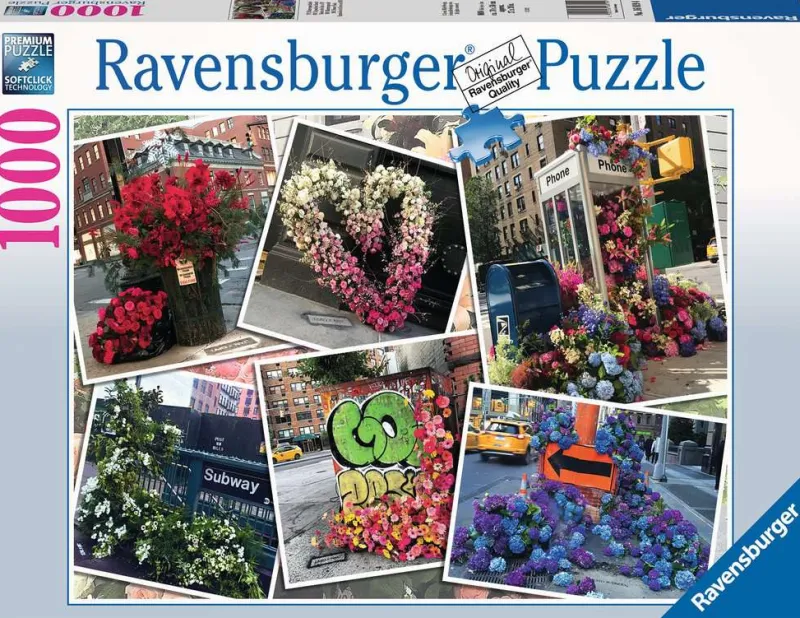Ravensburger - NYC Flower Flash - 1000 Piece Jigsaw Puzzle Sale