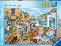 Ravensburger - A Fisherman's Life - 1000 Piece Jigsaw Puzzle Online