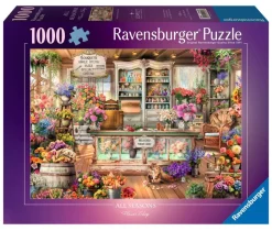 Ravensburger - All Seasons Flower Shop - 1000 Piece Jigsaw Puzzle Outlet
