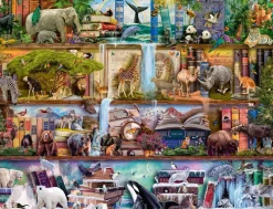 Ravensburger - Amazing Animal Kingdom - 2000 Piece Jigsaw Puzzle Hot
