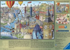 Ravensburger - Around the UK & Ireland - 1000 Piece Jigsaw Puzzle Online