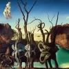 Ravensburger - Art Collection - Salvador Dali Swans reflecting Elephants - 1000 Piece Jigsaw Puzzle Hot