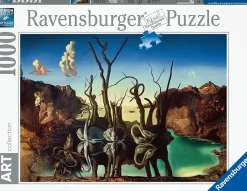 Ravensburger - Art Collection - Salvador Dali Swans reflecting Elephants - 1000 Piece Jigsaw Puzzle Hot